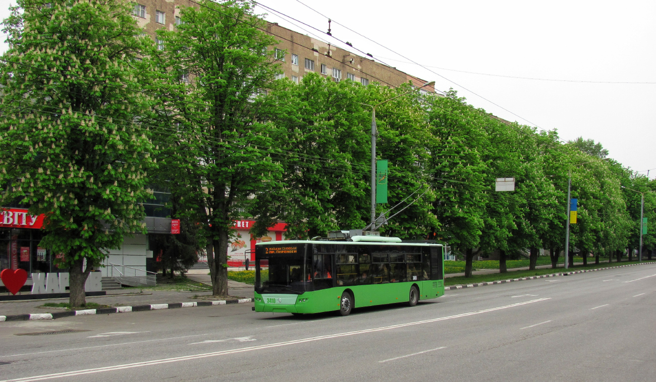Харьков, ЛАЗ E183A1 № 3410