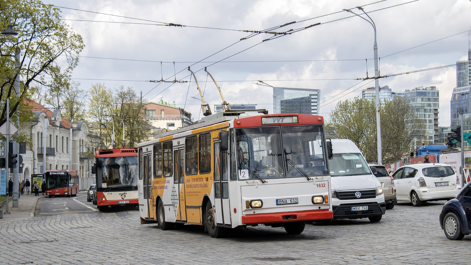 Vilnius, Škoda 14Tr13/6 N°. 1632