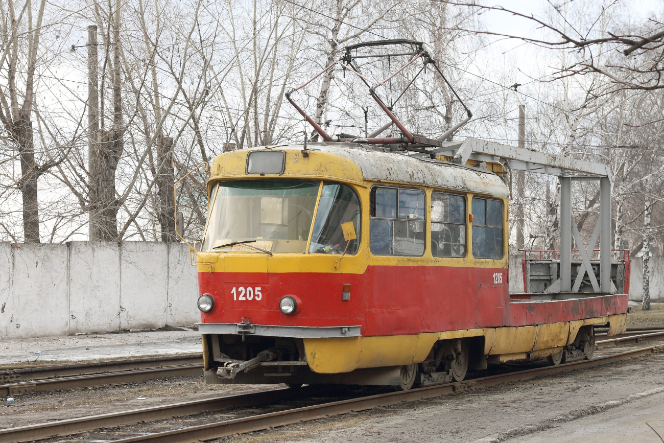 Barnaul, Tatra T3SU (2-door) nr. 1205
