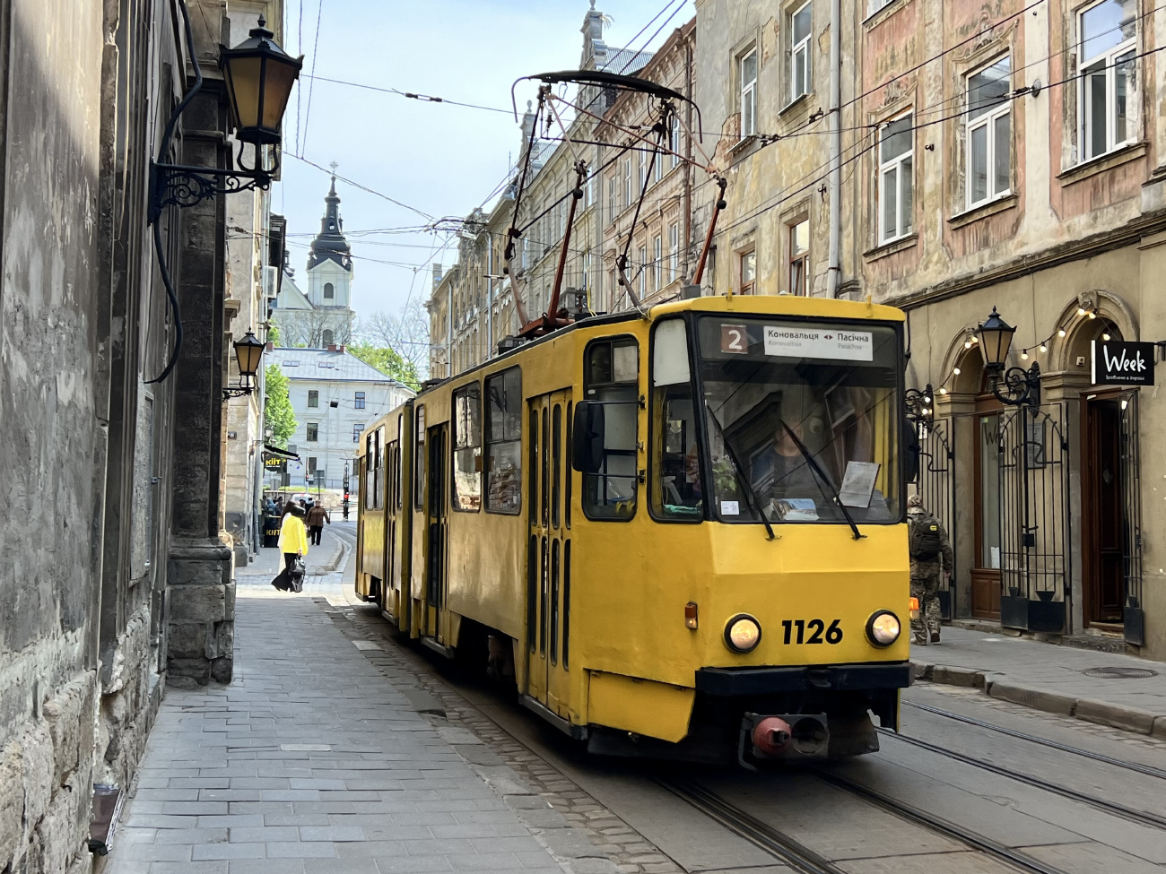 Lviv, Tatra KT4SU # 1126