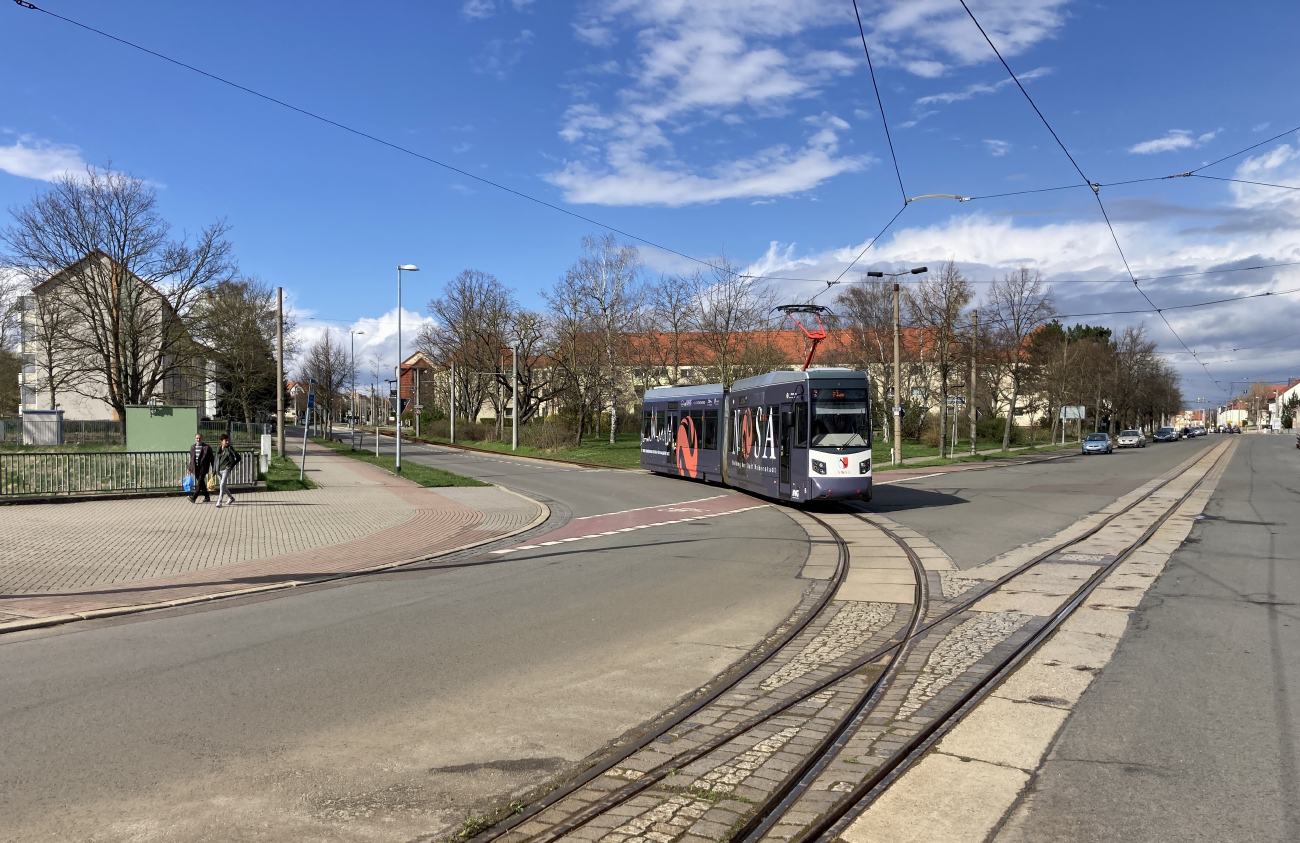 Гальберштат — Линия на Klus; Гальберштат — Трамвайные линии и инфраструктура