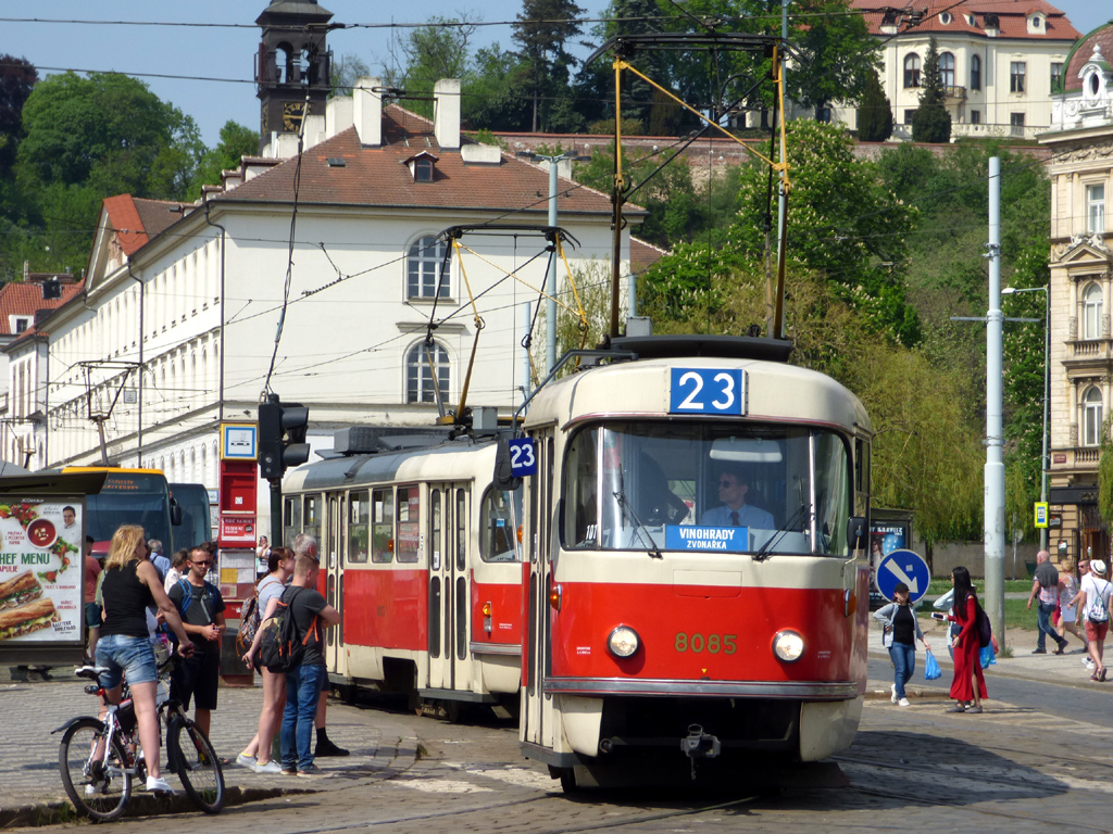 Prága, Tatra T3M — 8085