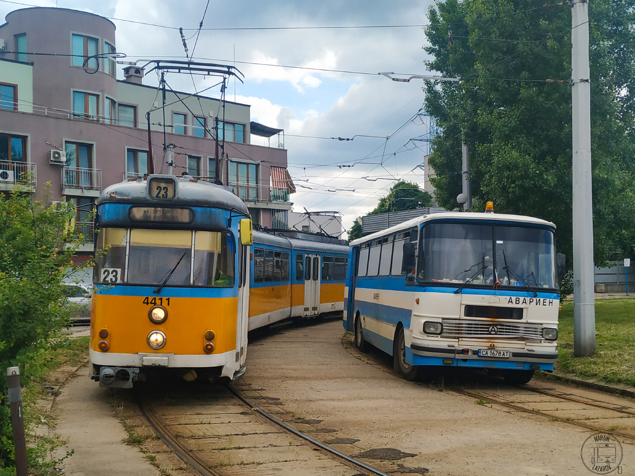 Sofia, Duewag GT8 nr. 4411; Sofia — Service vehicles