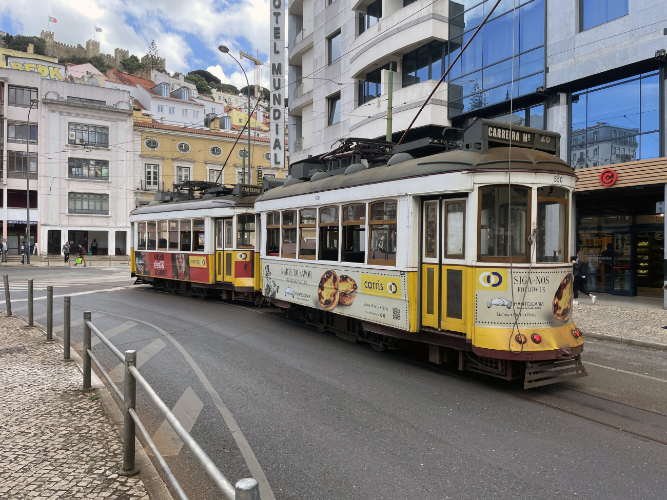 Lisbon, Carris 2-axle motorcar (Remodelado) № 550