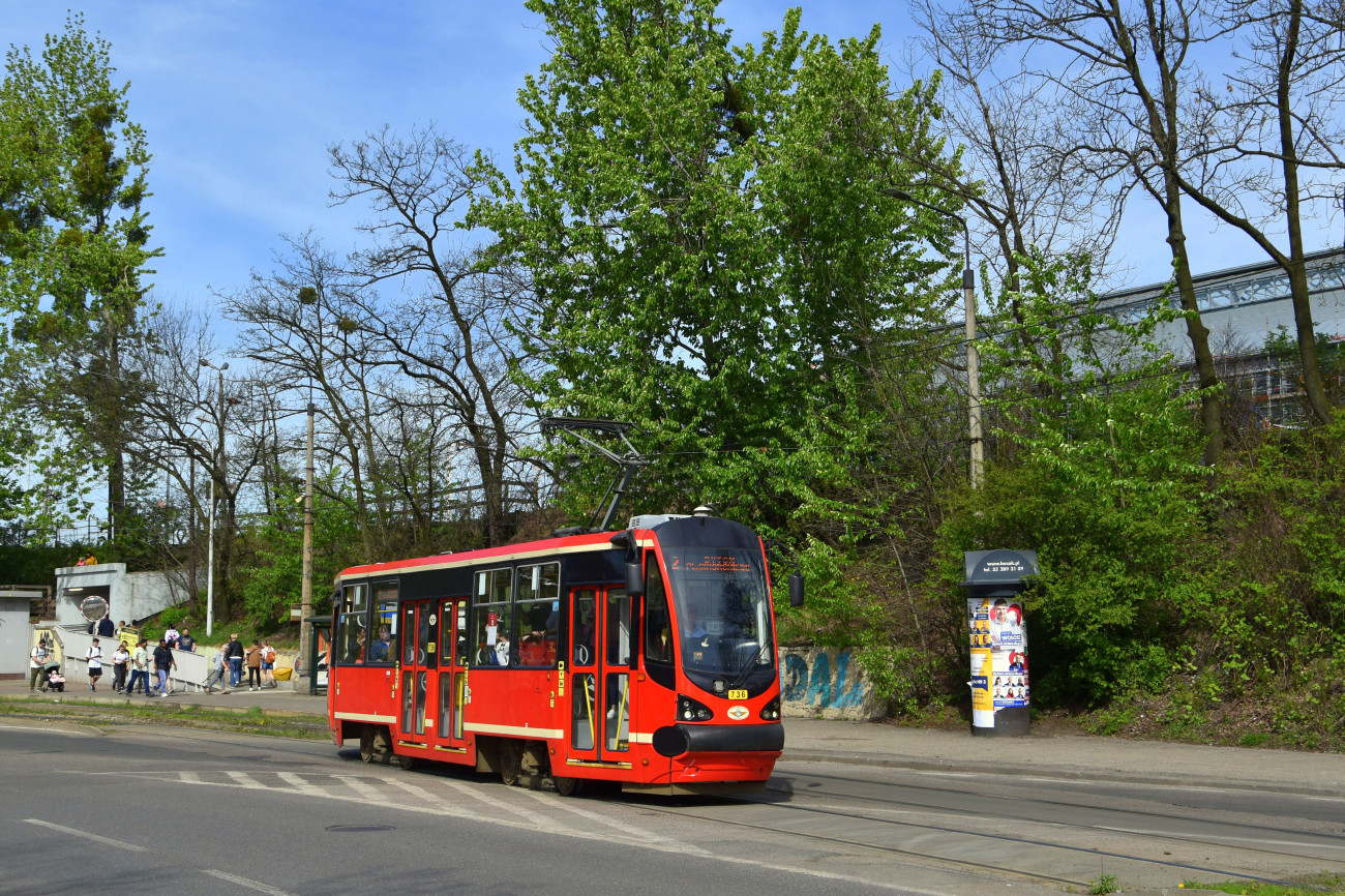 Силезские трамваи, Konstal 105N-HF11AC № 736