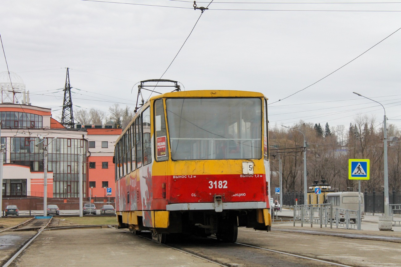 Барнаул, Tatra T6B5SU № 3182