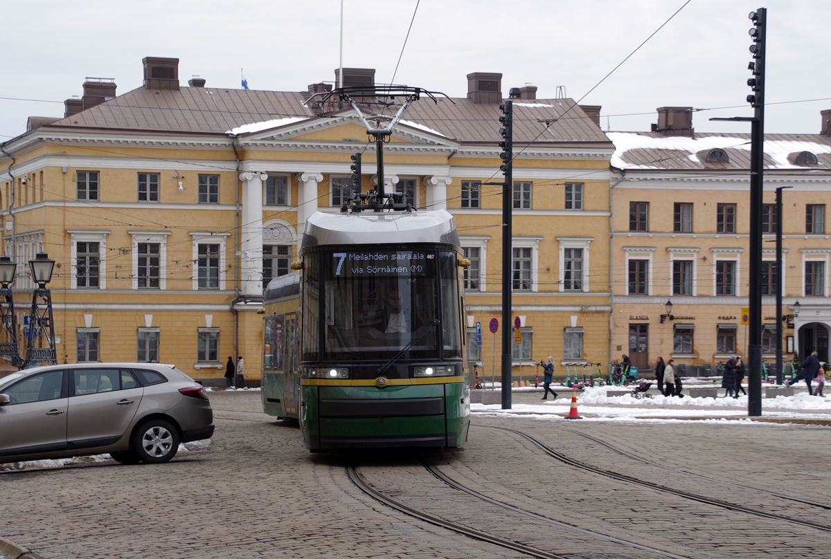 Хельсинки, Škoda ForCity Smart Artic MLNRV3 № 467