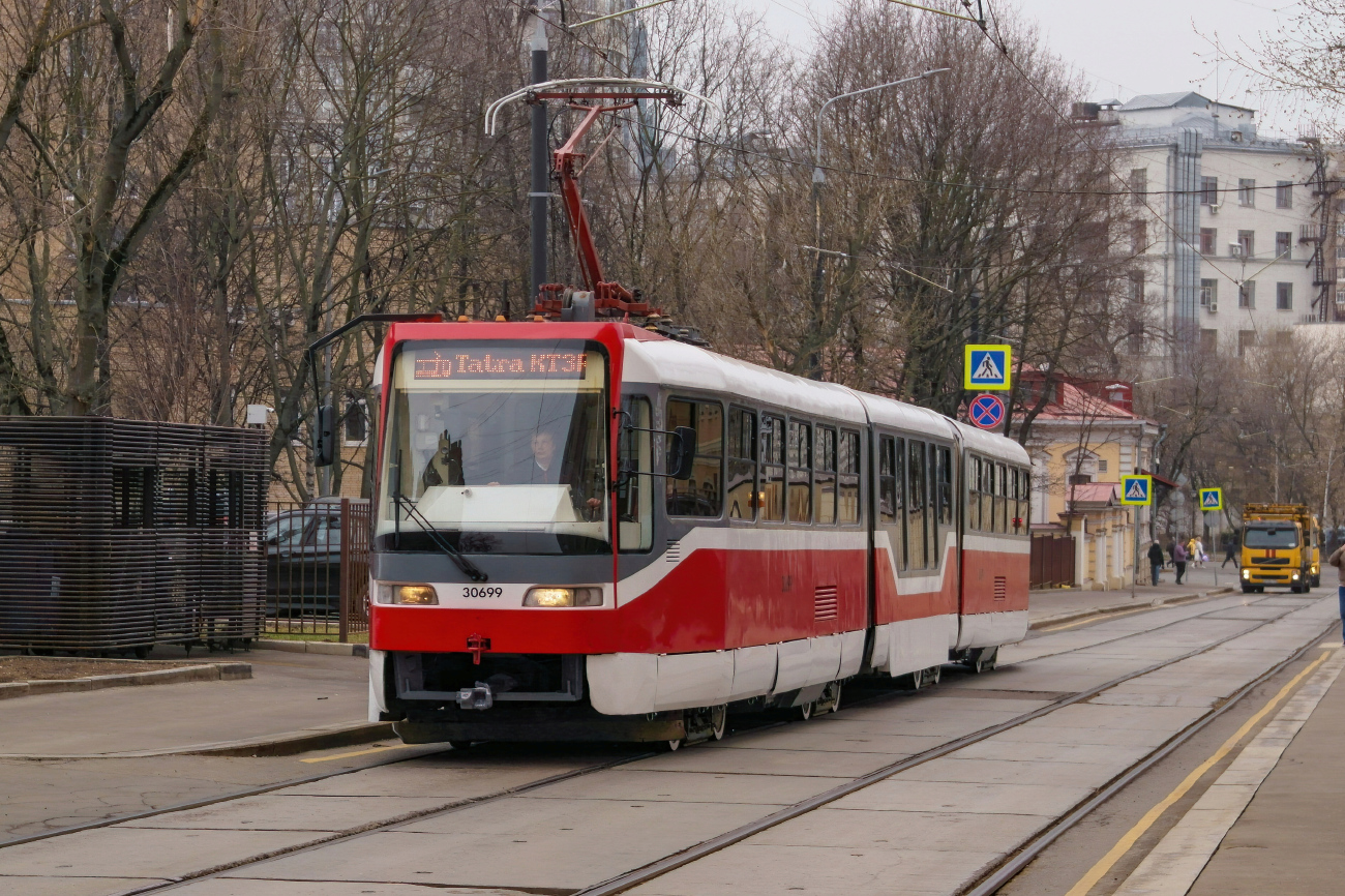 Москва, Tatra KT3R № 30699; Москва — Празднование 125-летия московского трамвая (репетиции парада 29.03.2024 и 03.04.2024, парад и выставка трамваев 06.04.2024)