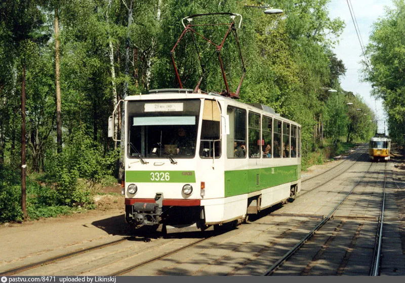 Москва, Tatra T7B5 № 3326