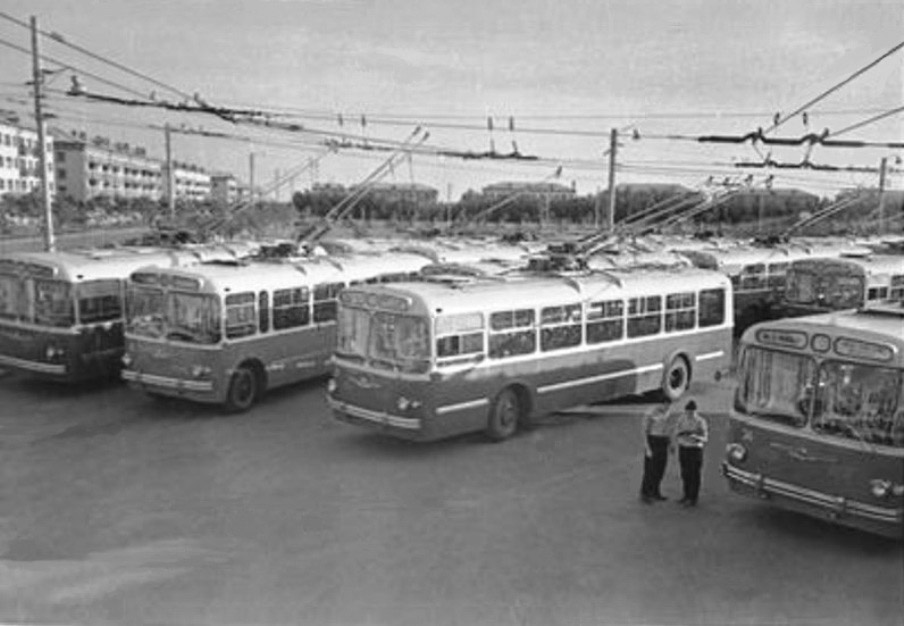 Чебоксары — Новые троллейбусы; Чебоксары — Старые фотографии