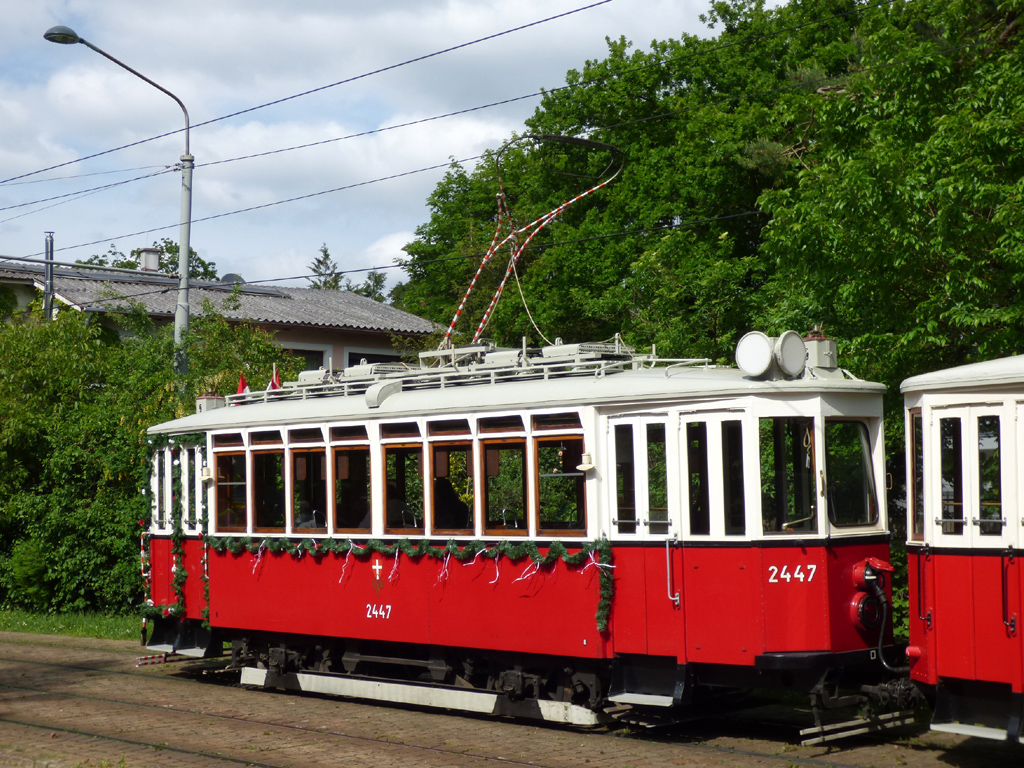 Вена, Simmering Type K № 2447; Вена — 255. поездка VEF — 01.05.2024.