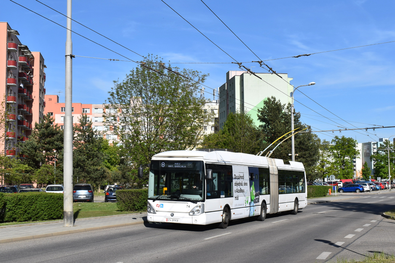 Ческе-Будеёвице, Škoda 25Tr Irisbus Citelis № 74