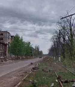 Avdeevka — Aftermath of Military Action — 24.02.2022 — ...