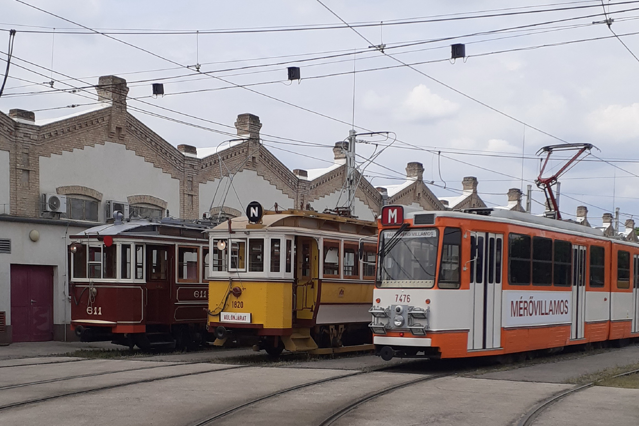 Budapeszt — Tram depots