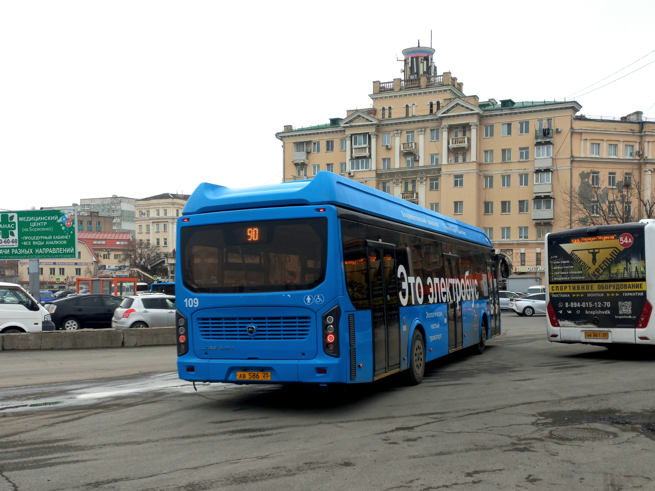 Vladivostok, LiAZ-6274 nr. 109