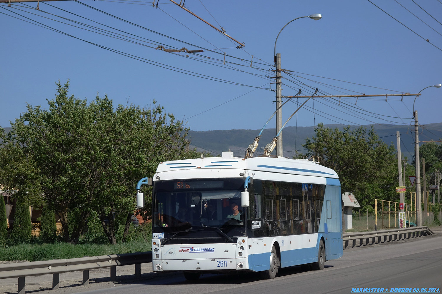 Крымский троллейбус, Тролза-5265.05 «Мегаполис» № 2611