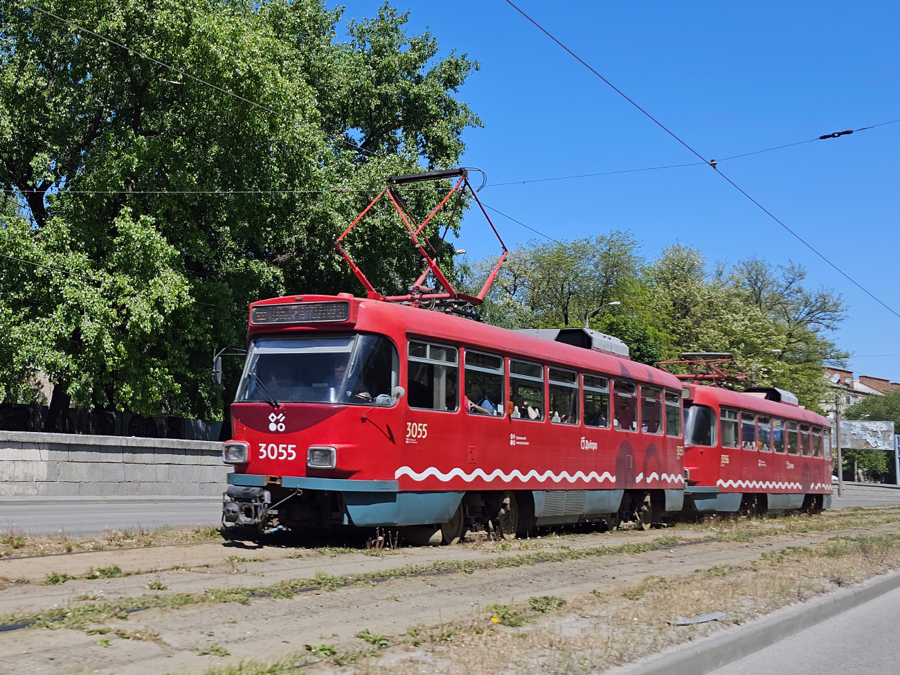Днепр, Tatra T4D-M1 № 3055