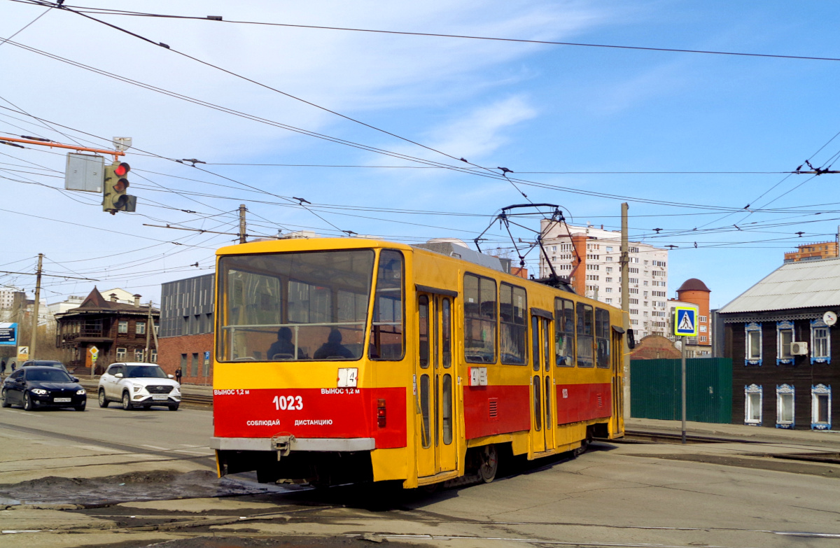 Barnaul, Tatra T6B5SU Nr 1023