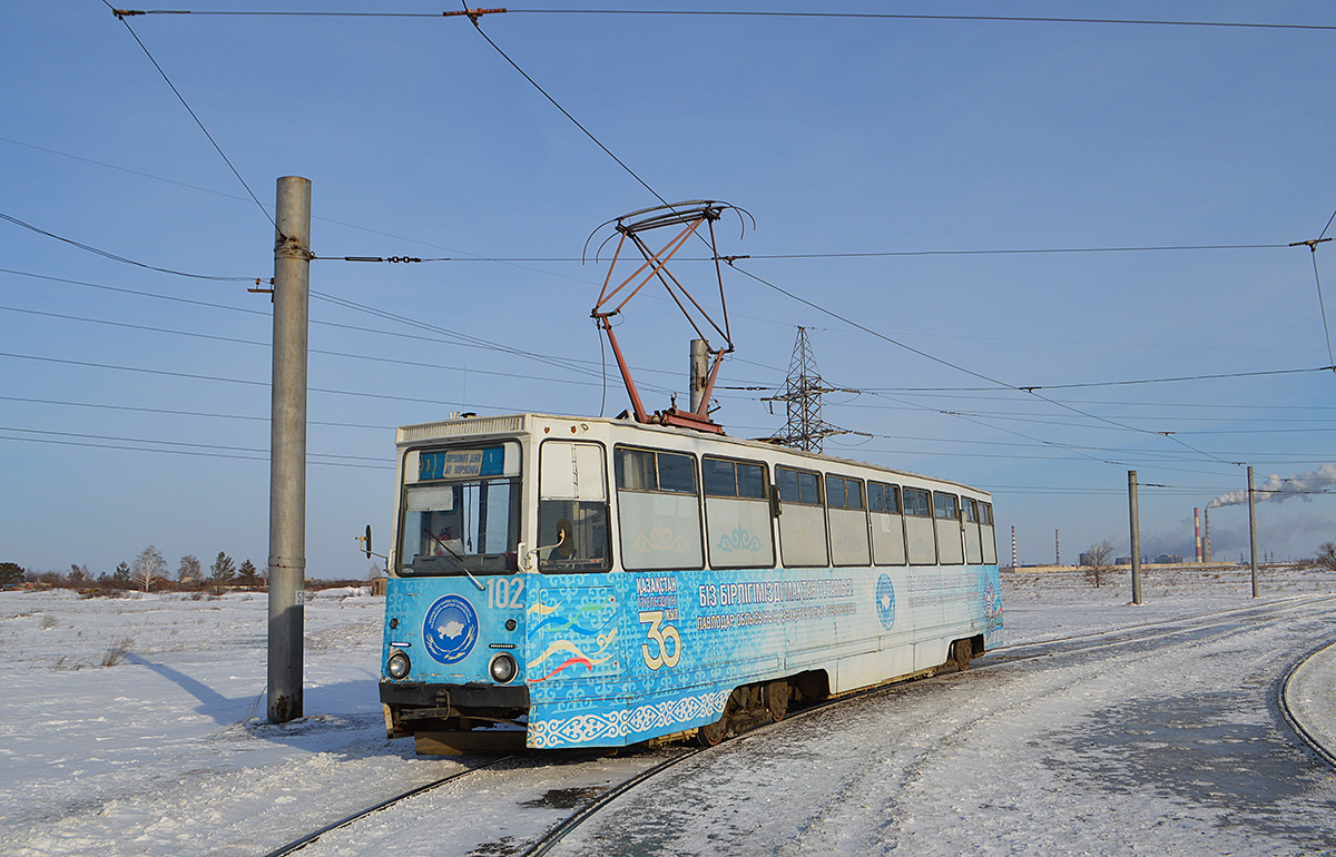 Павлодар, 71-605 (КТМ-5М3) № 102
