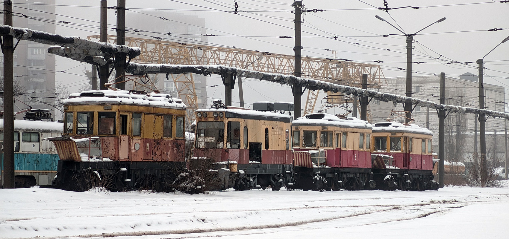 Харьков, СХ-2 № 4; Харьков, ВТК-01 № 19; Харьков, СХ-2 № 6; Харьков, СХ-2 № 8