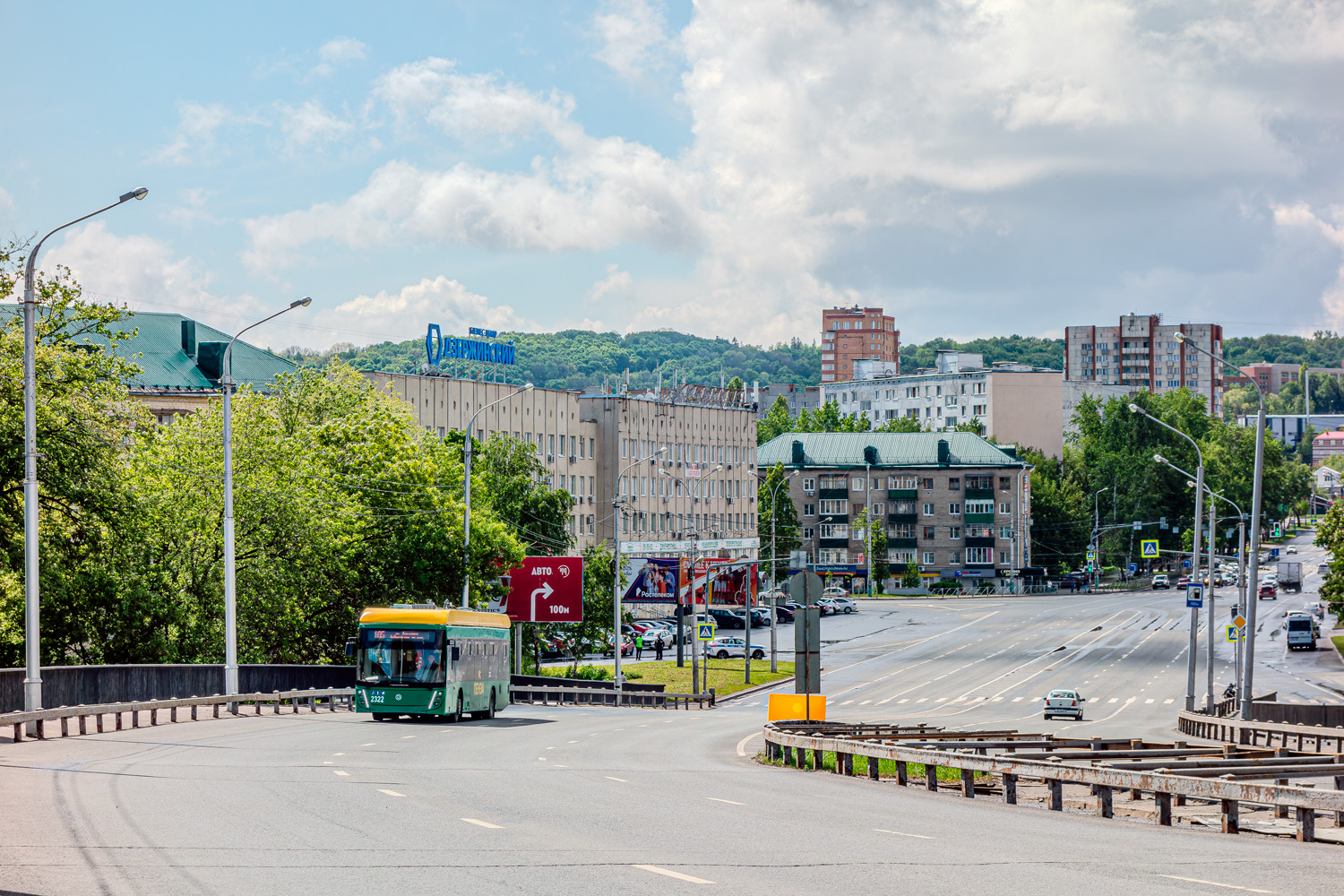 Пенза — Нестандартные места для троллейбусов