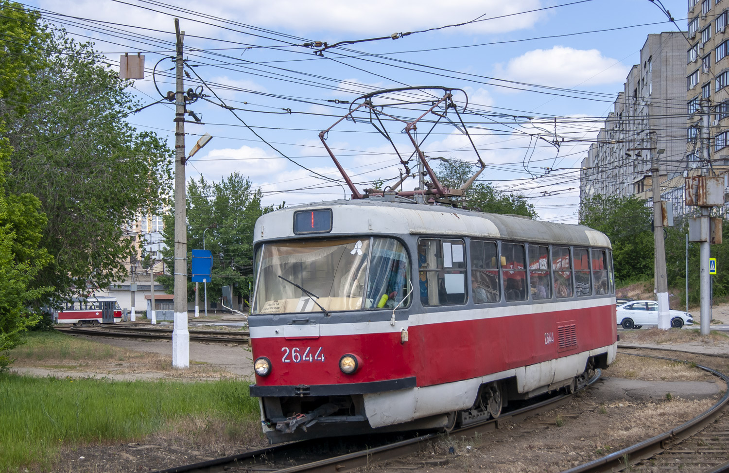 Volgográd, Tatra T3SU (2-door) — 2644