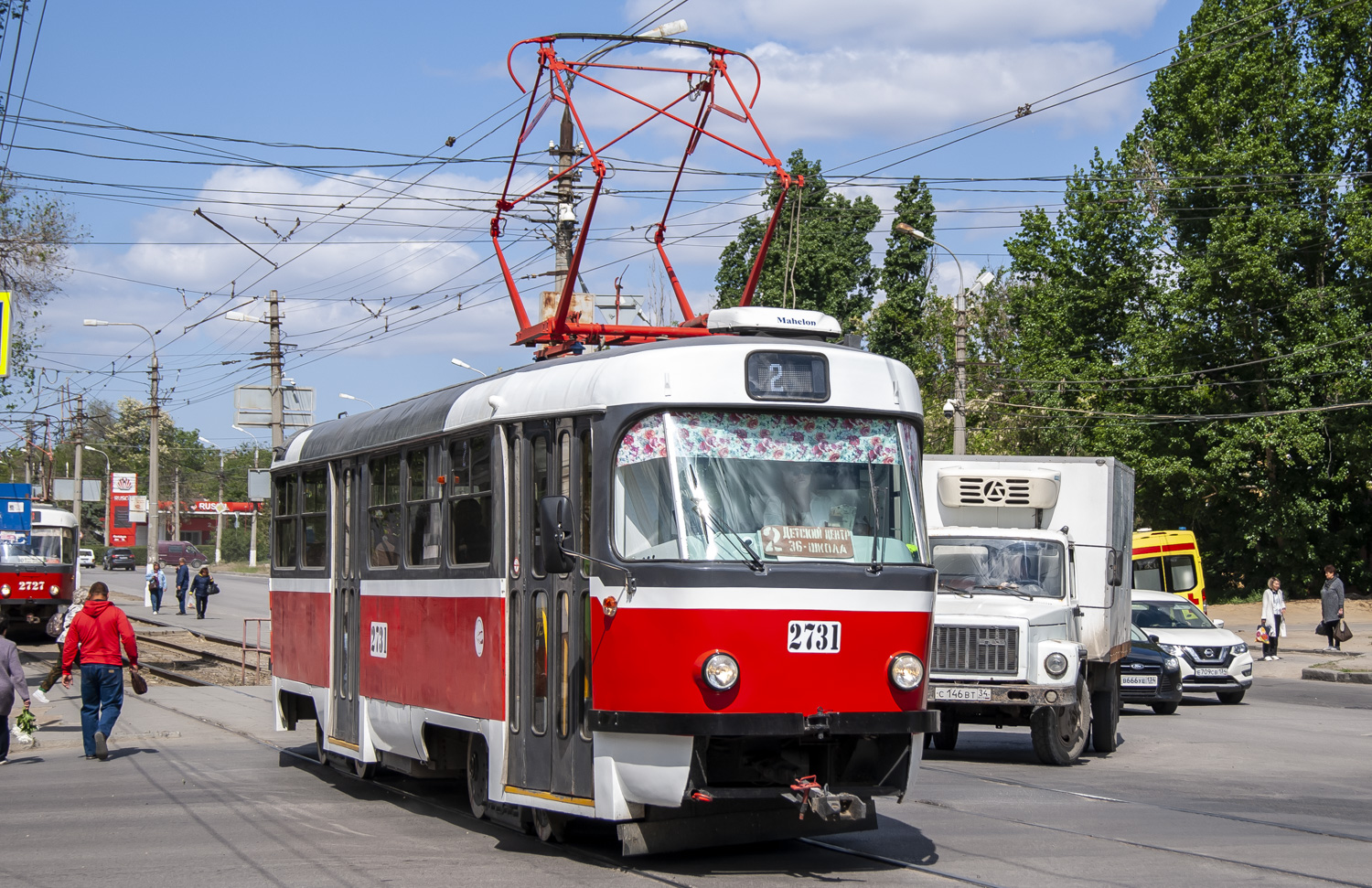 Volgograd, Tatra T3SU № 2731