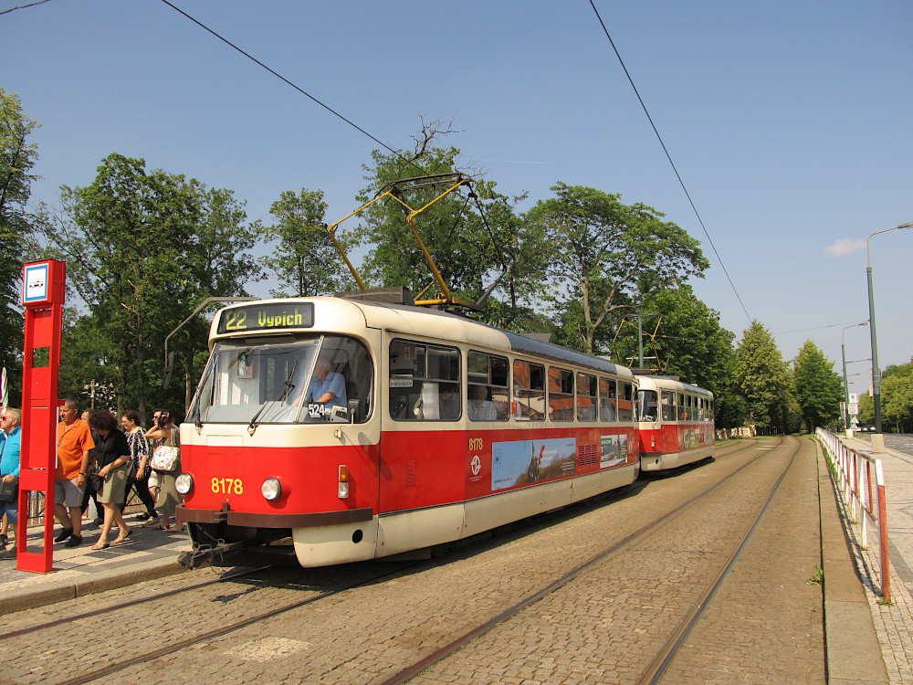 Прага, Tatra T3R.PV № 8178