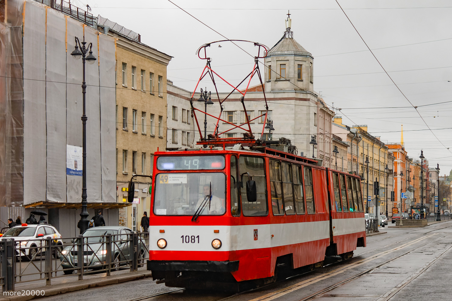 Санкт-Петербург, ЛВС-86К № 1081