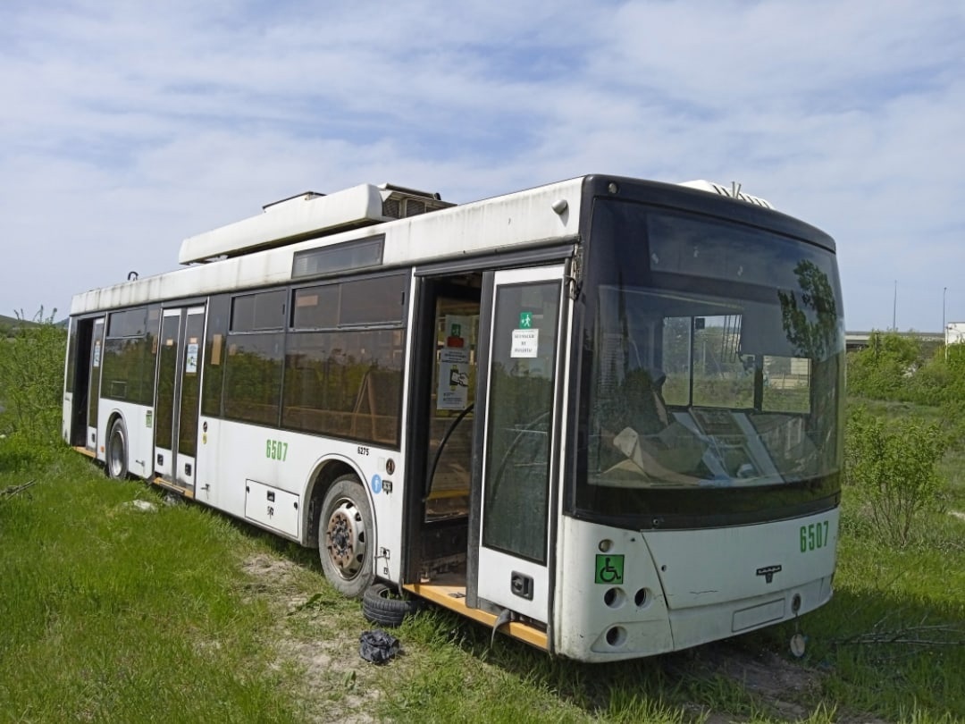 Крымский троллейбус, СВАРЗ-МАЗ-6275 № 6507