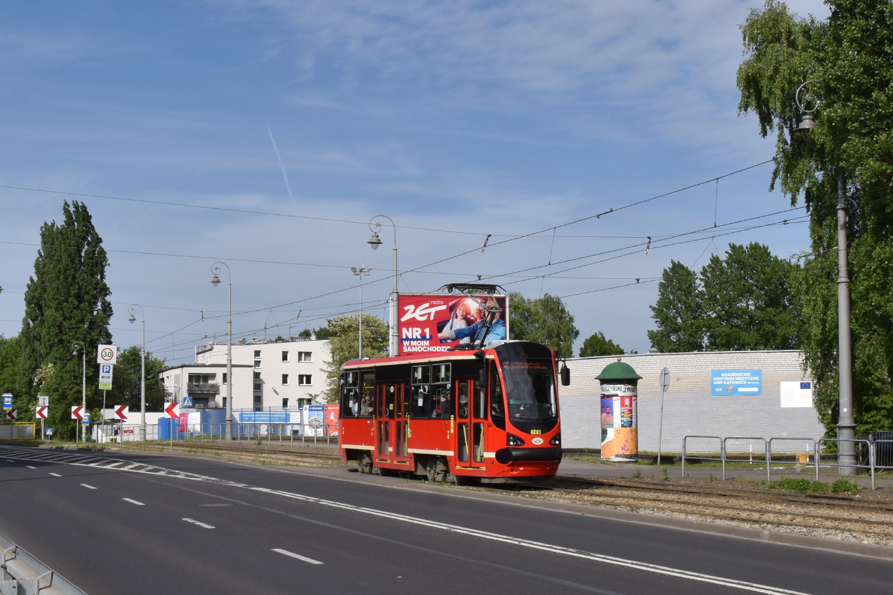 Силезские трамваи, Konstal 105N-HF11AC № 744