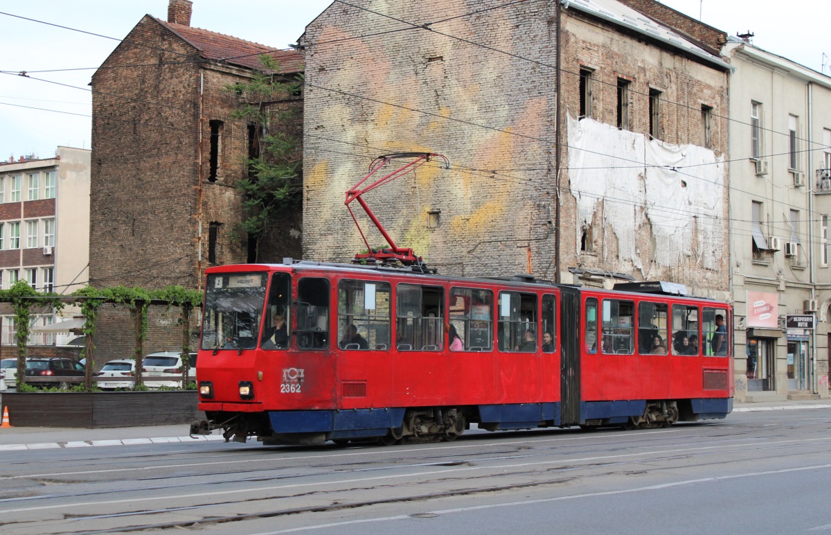 Белград, Tatra KT4YU № 2362