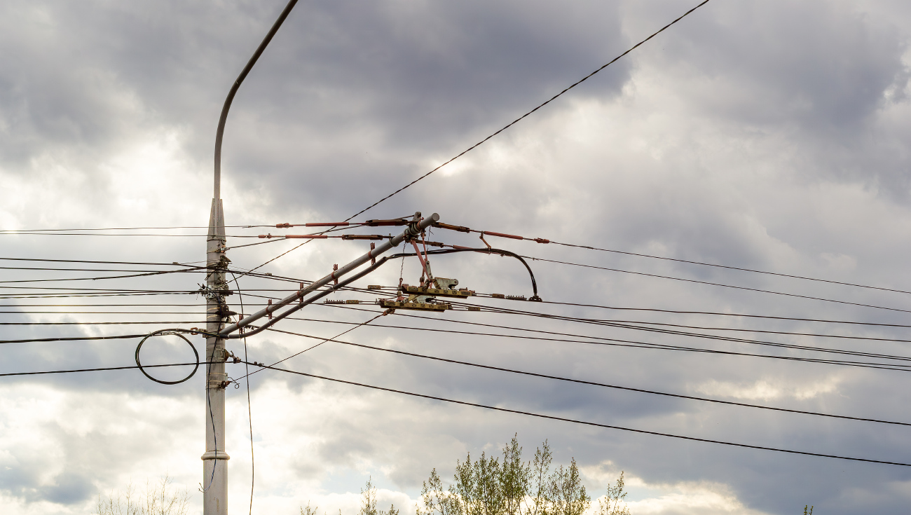 Контактная сеть, энергоснабжение и токосъём; Красноярск — Энергохозяйство и элементы контактной сети