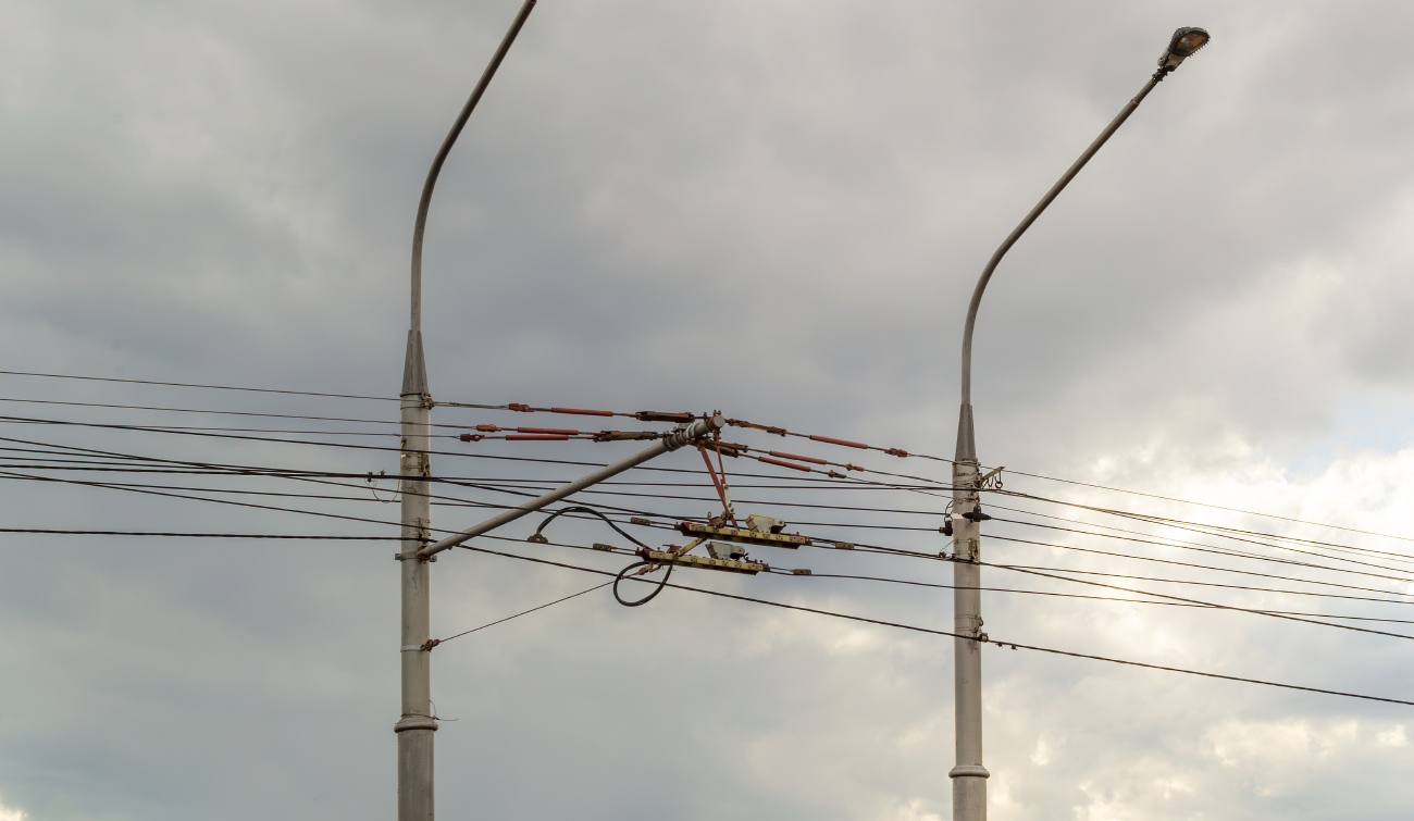 Контактная сеть, энергоснабжение и токосъём; Красноярск — Энергохозяйство и элементы контактной сети