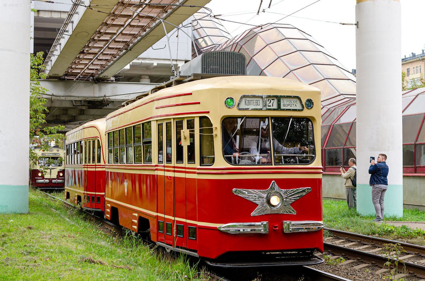 Москва, КТМ-1 № 0002; Москва — Парад и выставка трамваев в честь Дня города 9 сентября 2023