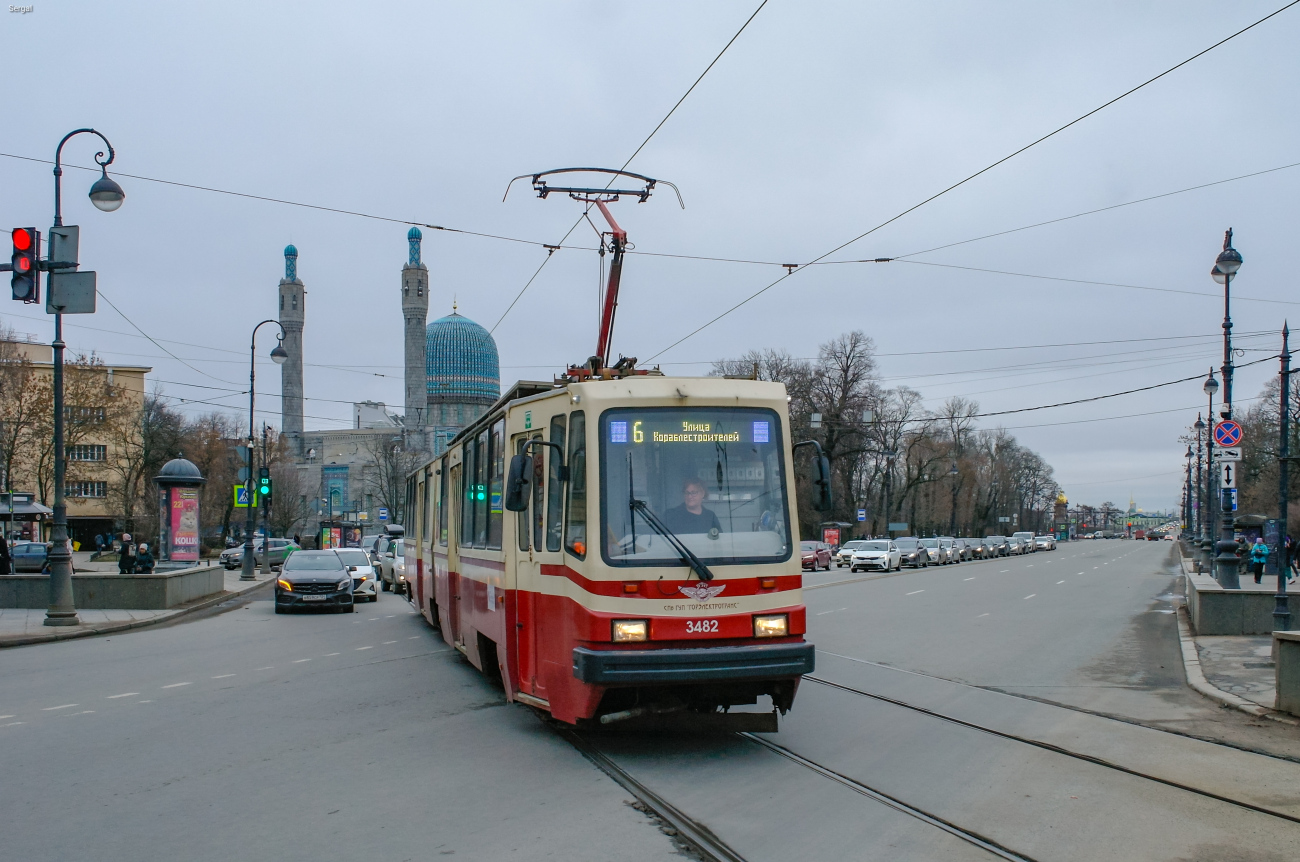 Санкт-Петербург, ЛВС-86К № 3482