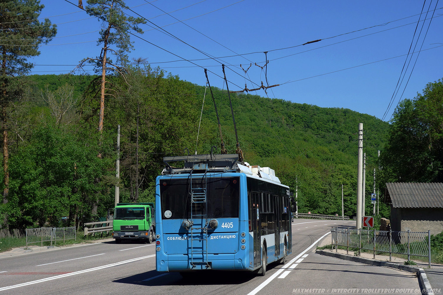 Крымский троллейбус, Богдан Т70115 № 4405