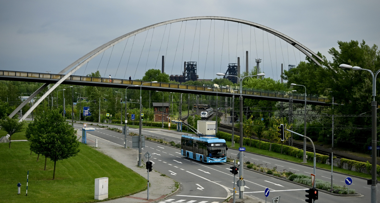 Острава — Троллейбусные линии и инфраструктура