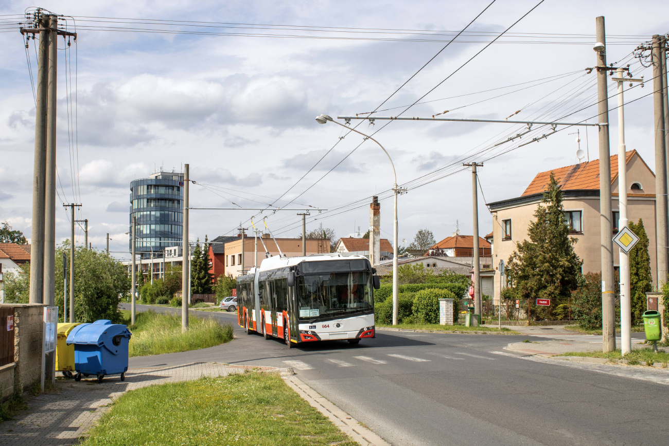 Усти-над-Лабем, Škoda 27Tr Solaris IV № 664; Пльзень — Новые троллейбусы с завода Шкода
