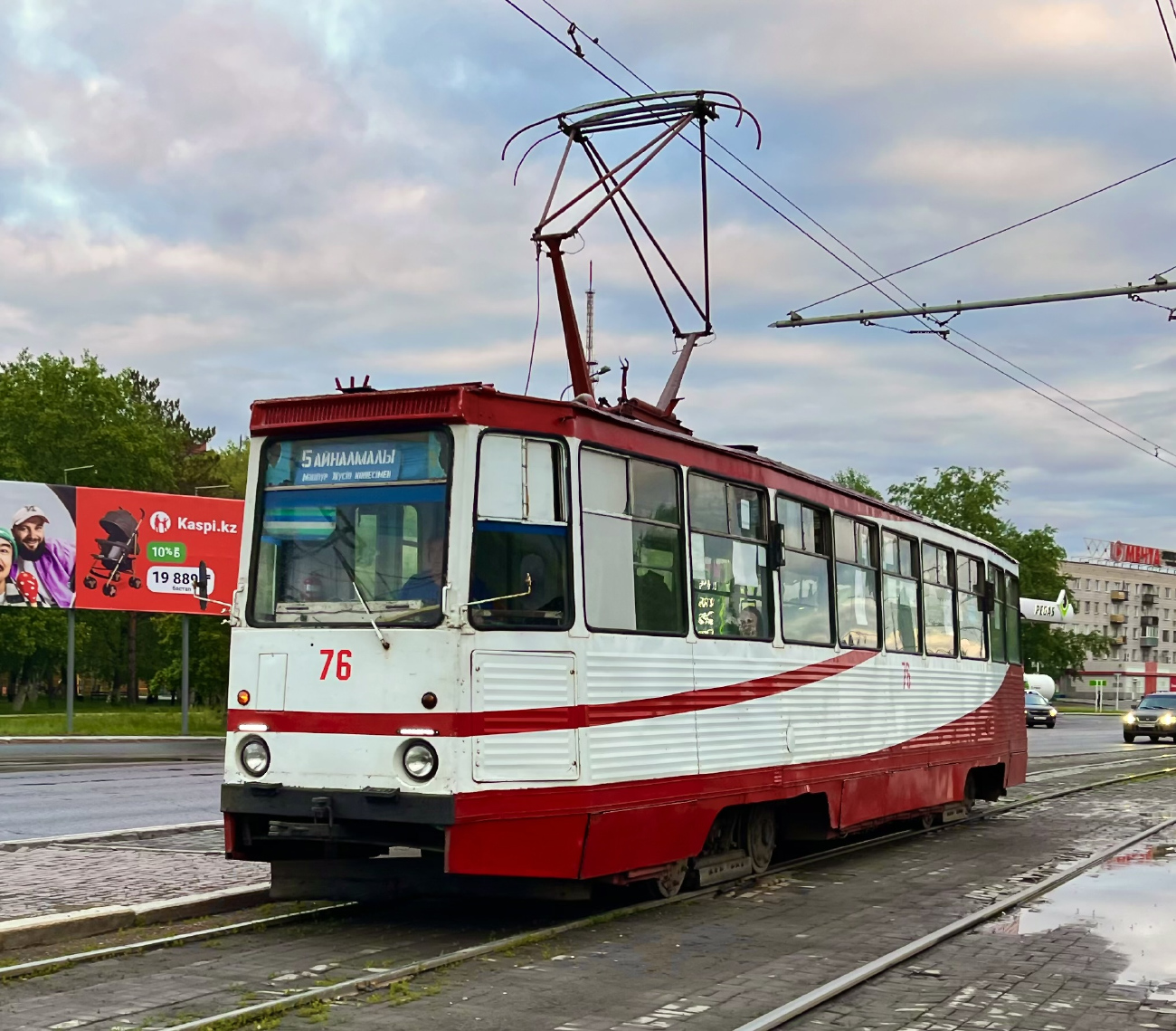 Pavlodar, 71-605 (KTM-5M3) č. 76