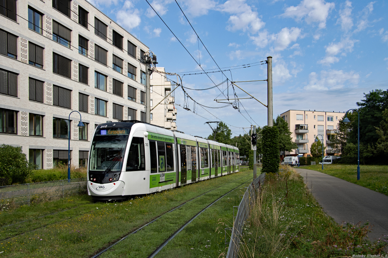 Freiburg im Breisgau, CAF Urbos 100 № 312