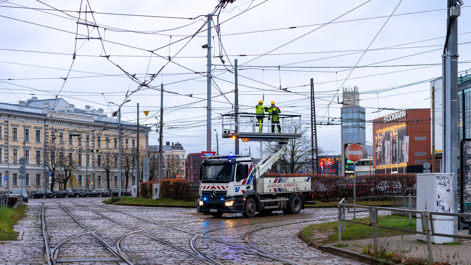 Riga — Tramway Lines and Infrastructure