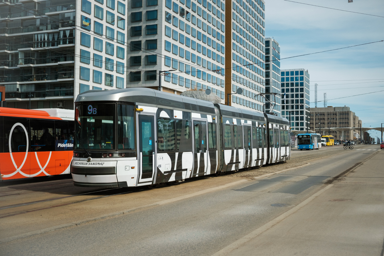 Хельсинки — Эспоо, Škoda ForCity Smart Artic MLNRV3 № 456